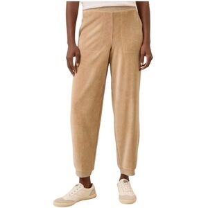 Pact Pure Velour Jogger Sweatpants XL Organic Cotton Lounge Cozy Soft Relaxed